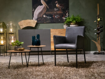 zwarte eetkamerstoel