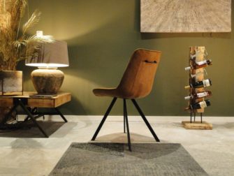 Stoere eetkamerstoel