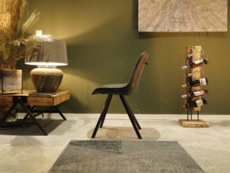 grijze eetkamerstoel