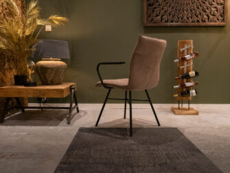 Stijlvolle eetkamerstoel met armleuning