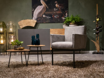 grijze eetkamerstoel