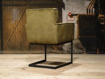 groene industriële stoel