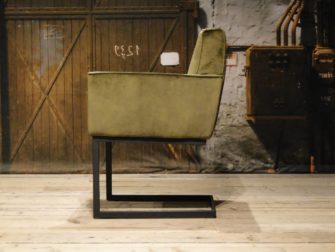 groene industriële stoel