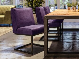 paarse stoel