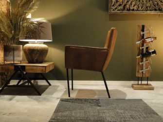 stoere stoel op wielen