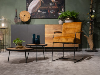 Minimalistische eetkamerstoel