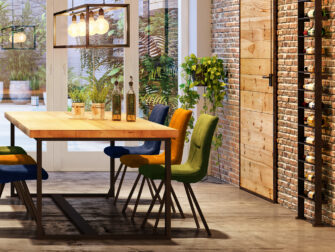 welke kleuren mix ik aan mijn eetkamertafel