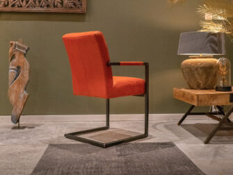 oranje eetkamerstoel