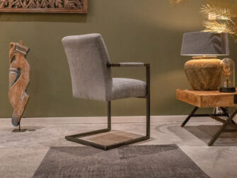 grijze eetkamerstoel