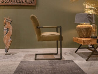 eetkamerstoel eco leer