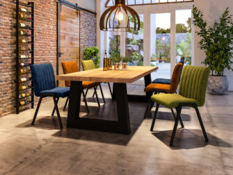 velvet eetkamerstoelen