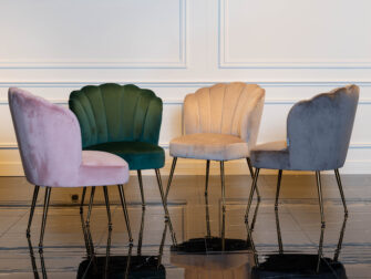 luxe hotel chique eetkamerstoelen