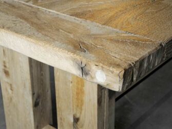 robuuste eiken kloostertafel abbaye