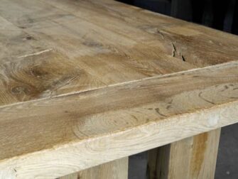 robuuste eiken kloostertafel abbaye