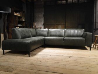 groene hoekbank met open eiland