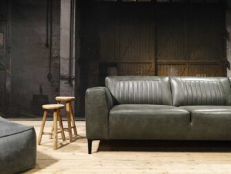 groene hoekbank met open eiland