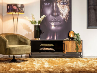 industrieel tv-meubel op voorraad