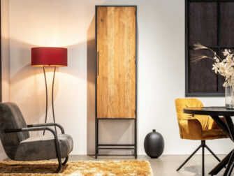 industriële hoge ranke opberkast