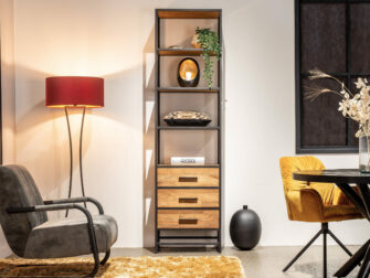 ranke boekenkast met 3 lade