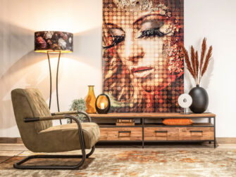 stoer tv-meubel van recyclet teak