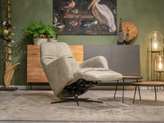 lederen relaxfauteuil