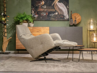 fauteuil met relaxfunctie