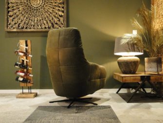 leren vintage fauteuil