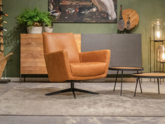 relax stoelen cognac