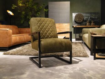 Groene relax fauteuil