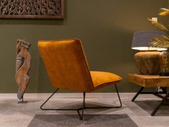 stijlvolle fauteuil in goud