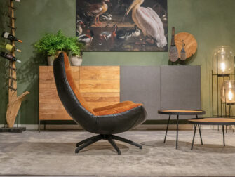 luxe draaistoel gold