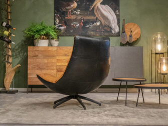 fauteuil op draaivoet