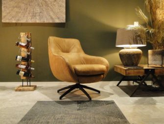 Fijne draaistoel met stevige zit