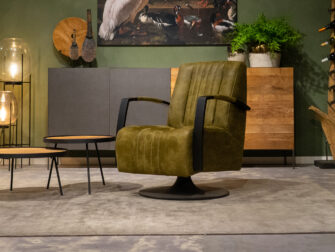 groene draaifauteuil