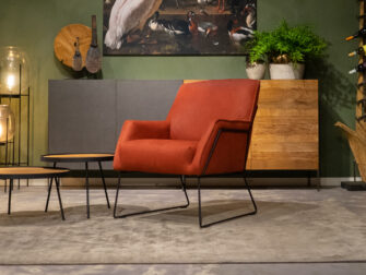 fauteuil met armleuningen