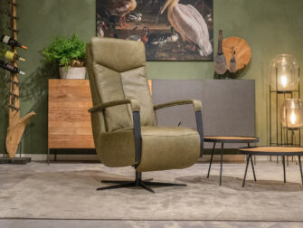 groene verstelbare fauteuil