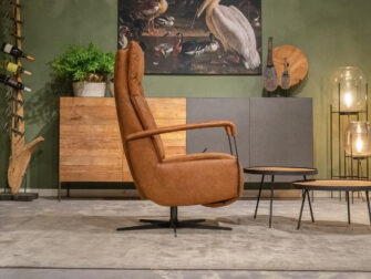 draaifauteuil bruin