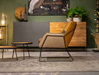 design fauteuil leer