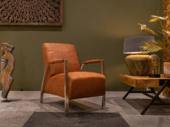 cognac fauteuil