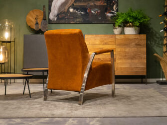relax fauteuil cognac