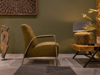 comfortabele industriële fauteuil