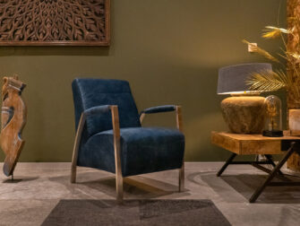 fauteuil rvs onderstel