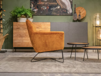 relax stoelen cognac