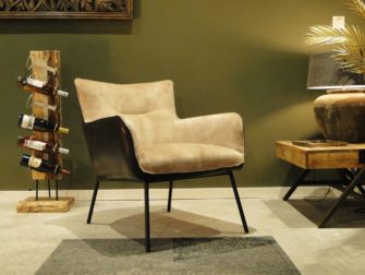 beige fauteuil