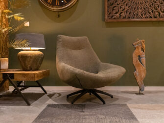 fauteuil op draaivoet