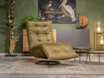 groene draaifauteuil
