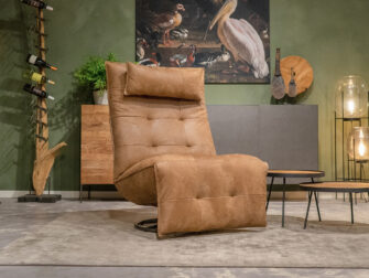 moderne fauteuil bruin