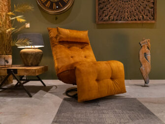 velvet fauteuil
