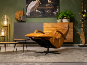 relax stoelen cognac