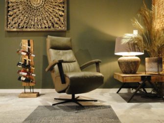 elektrische leren fauteuil